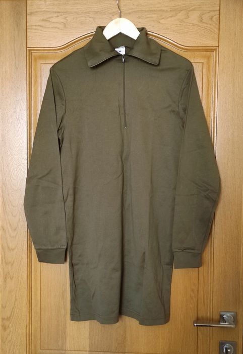 Чоловічий гольф з бавовни подовжений р.48 олива 100% cotton