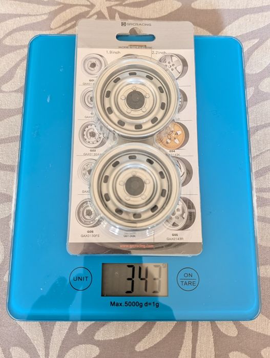 Rodas RC scale  1.9"