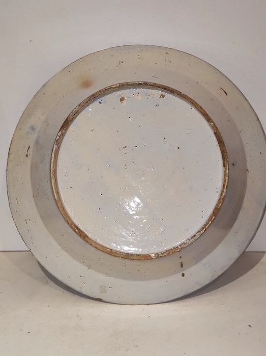 Prato grande covo faiança antigo ( Portes grátis)