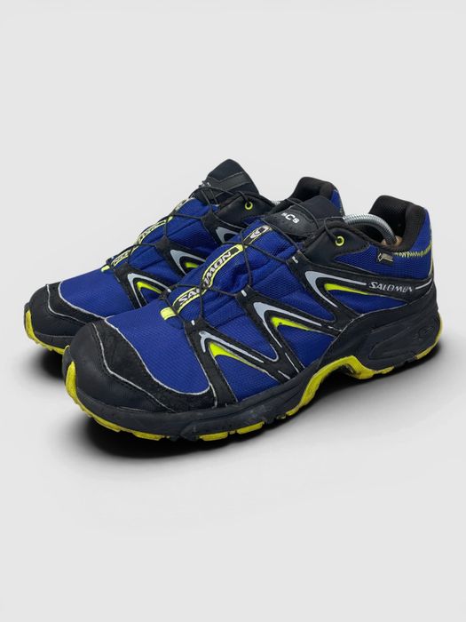 Buty Sportowe Salomon Speedcross Gore-Tex Granatowy Żółty Rozmiar 46.5