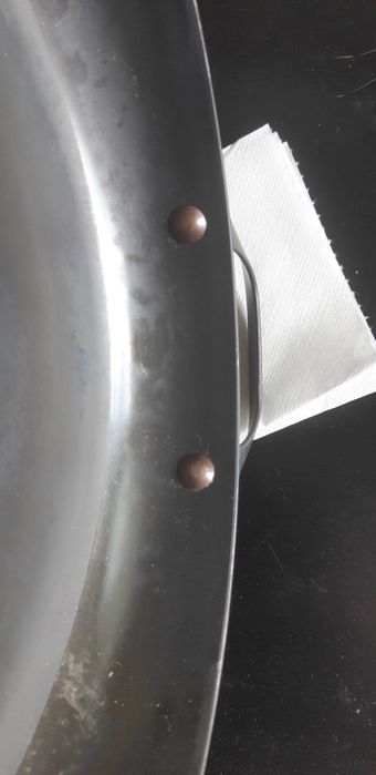 Frigideira aço carbono