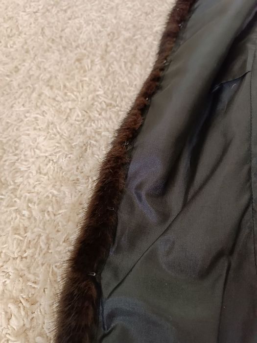 Жилет з хутра норки