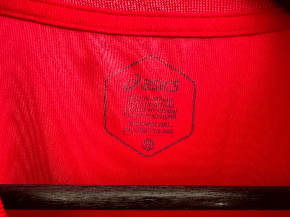 Asics чоловіча спортивна футболка з комірцем поло розмір XXL 2XL