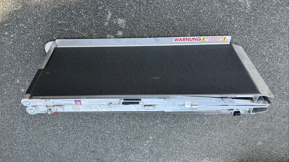 Najzdy rampa dla wózka aluminiowa netti