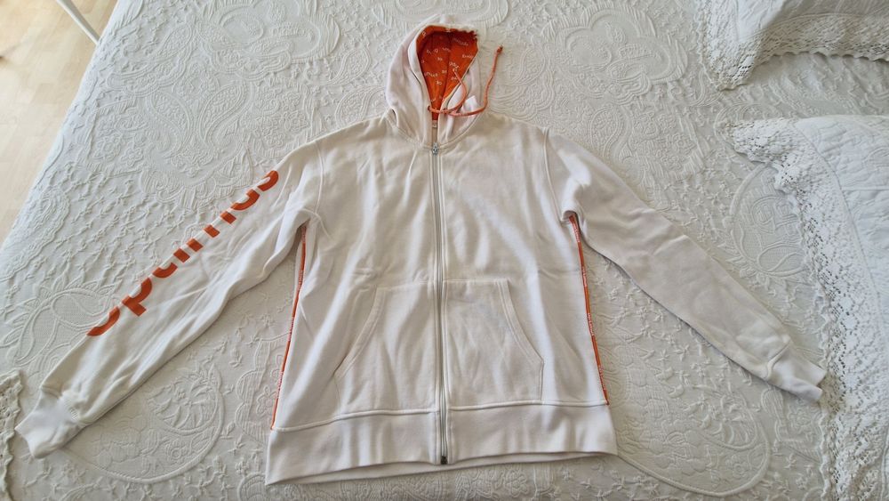 Casaco branco Optimus, tamanho S