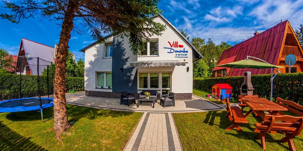 Domki domek na SYLWESTRA 6 pokoi -w Rowach nad morzem blisko plaży