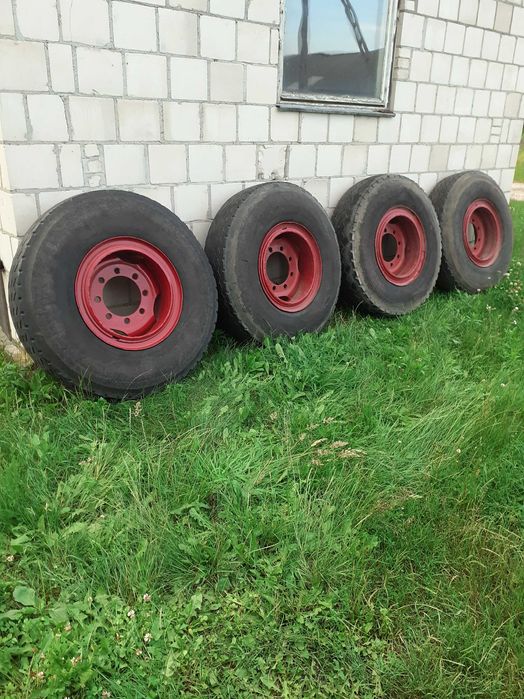 Koła felgi opony 12.00 R20 przyczepa HL 8011