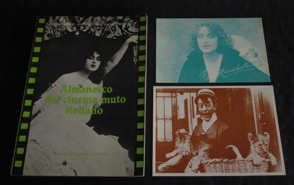 Livro Almanacco Del Cinema Muto Italiano Chiti Pantieri Popeschich