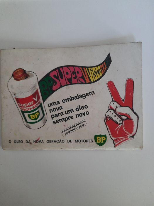 Diario caderneta BP de 1972