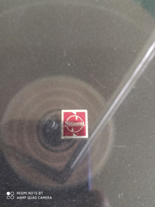 Gira Discos Antigo - Marca National