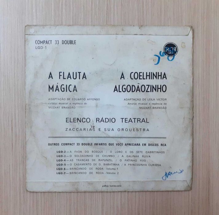 Zaccarias e sua Orquestra - A Coelhinha Algodãozinho (Vinil)