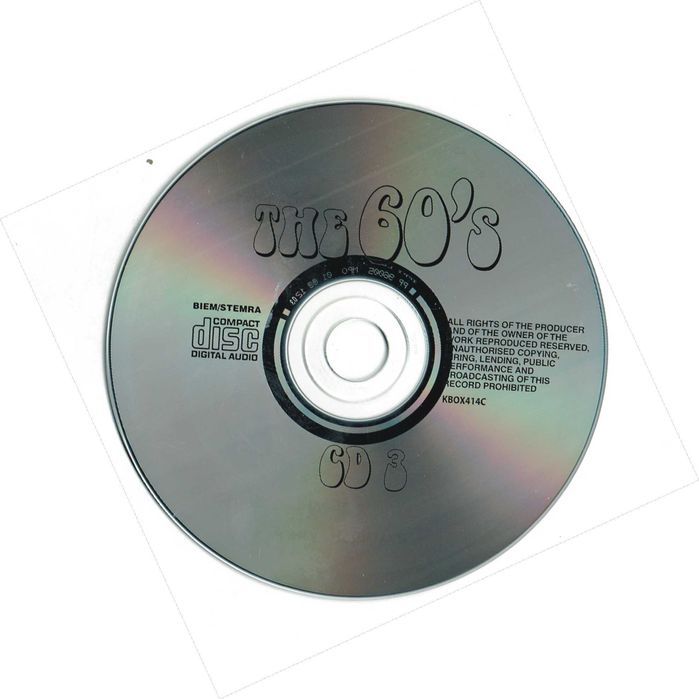 The 60's - CD - 1998 - made in Neterland - CD 3 - como NOVO