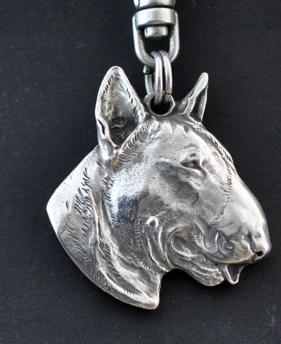 Bulterier naszyjnik w pudełku Art-Dog