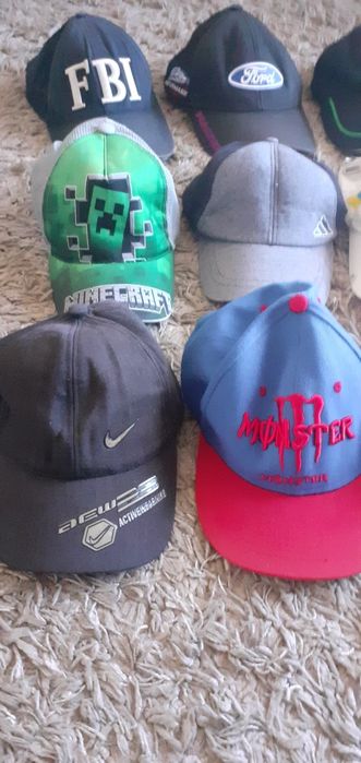 Бейсболки 9 шт. На хлопця.