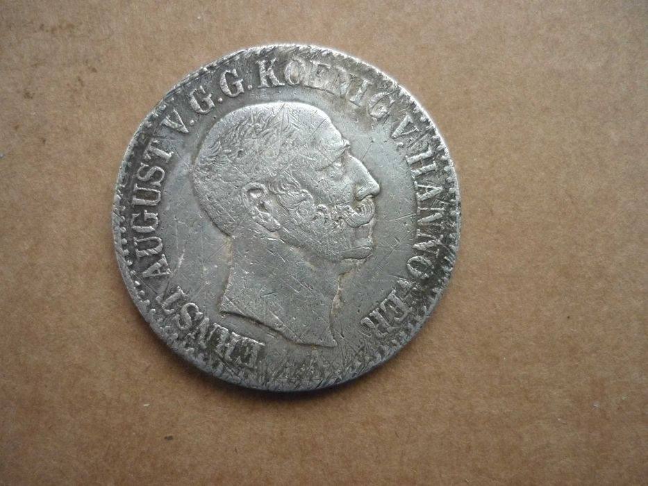 Talar 1849 r . Hanower srebro