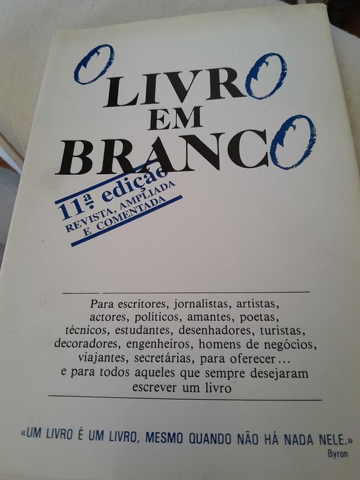 O livro em branco