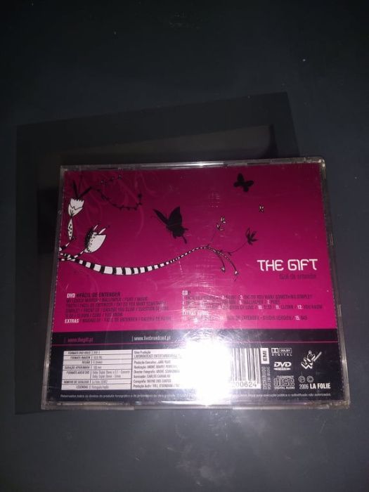 the gift facil de entender ao vivo um dvd e um cd bom estado