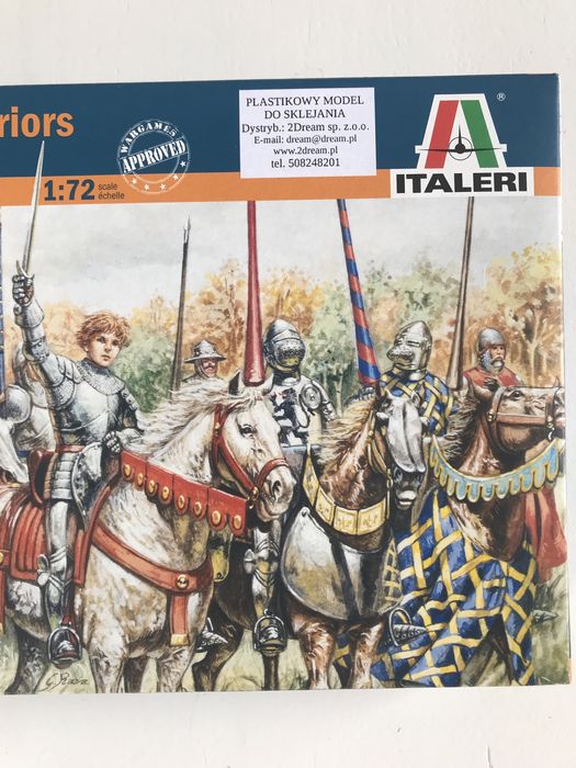 Figurki French Warriors model do sklejenia Italeri 6026