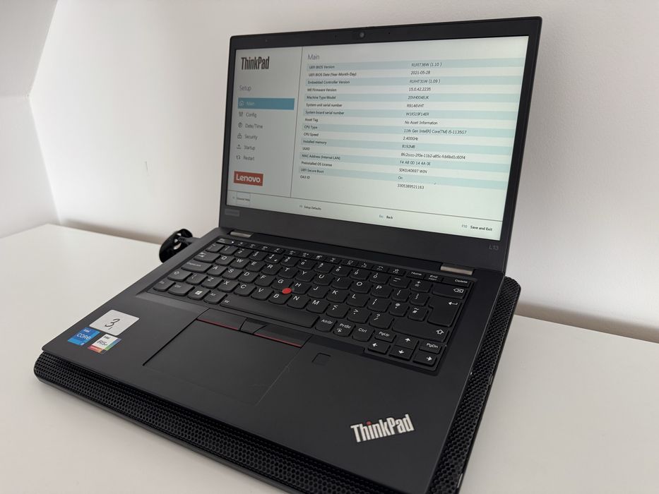 Lenovo ThinkPad L13 Gen 2 – i5-1135G7 / 8 GB RAM / Intel Iris Xe