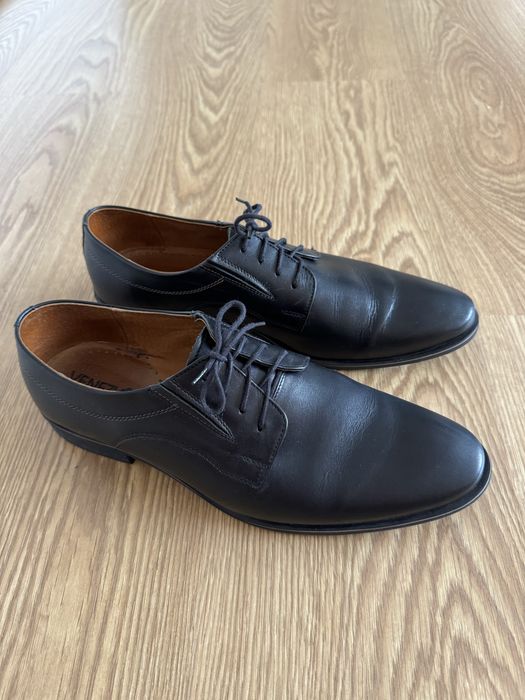 Venezia Buty męskie ze skóry naturalnej r. 43