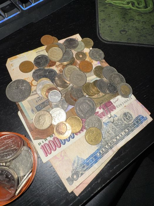 Vendo/troco moedas e notas antigas