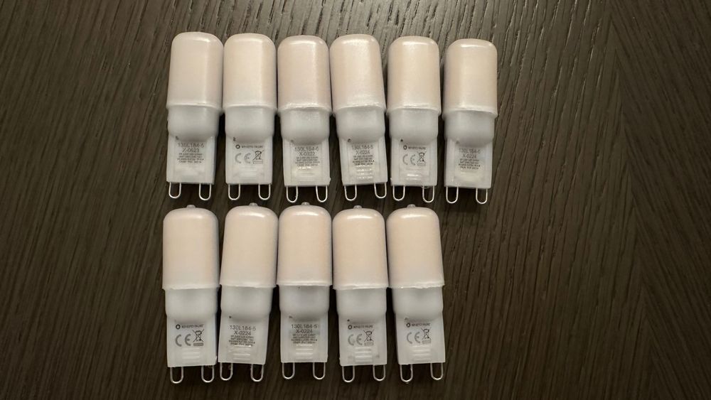 G9 Led 3000k 2.5 W 13 peças