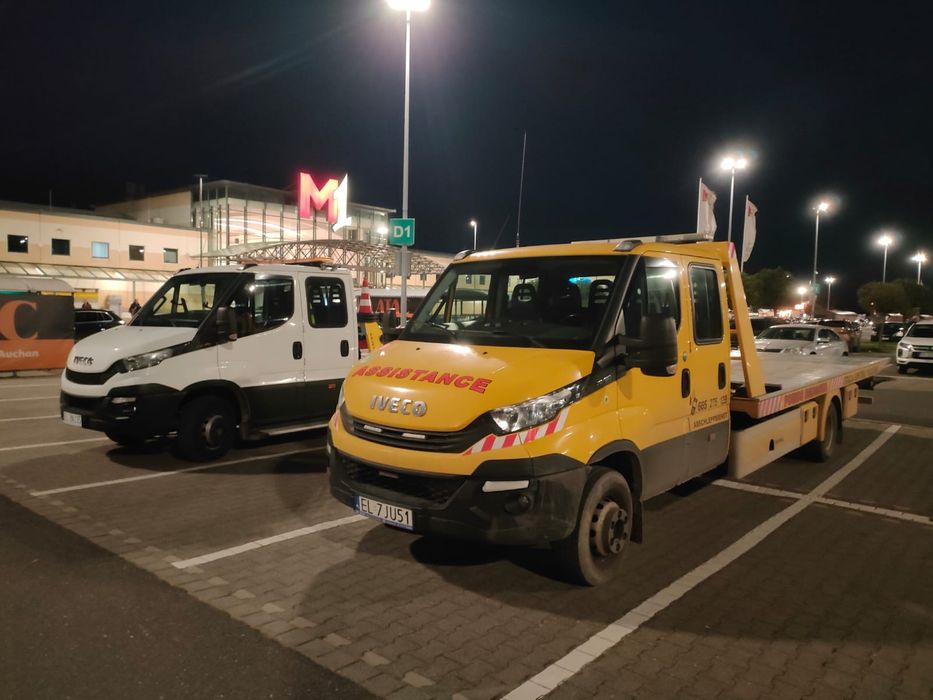 Laweta Tanio_665_275_129_ Holowanie Pomoc drogowa Dostawcze Łódź A1 A2