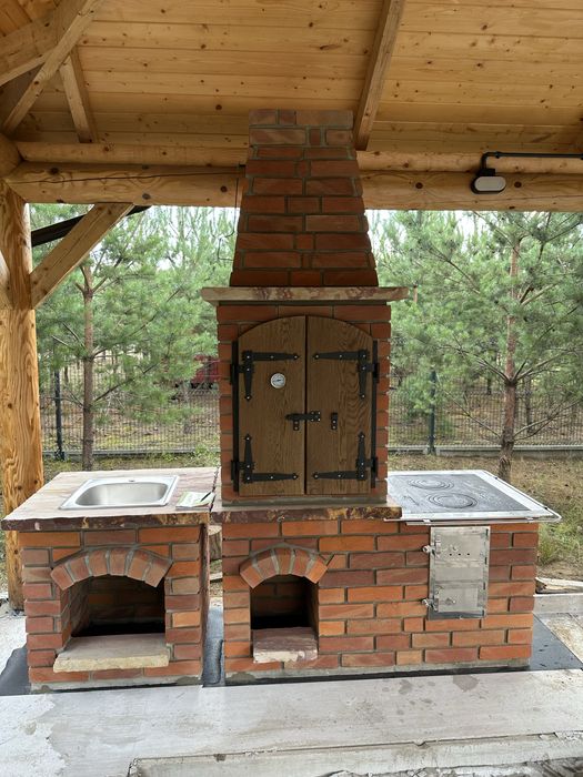 Kuchnia polowa wędzarnia grill