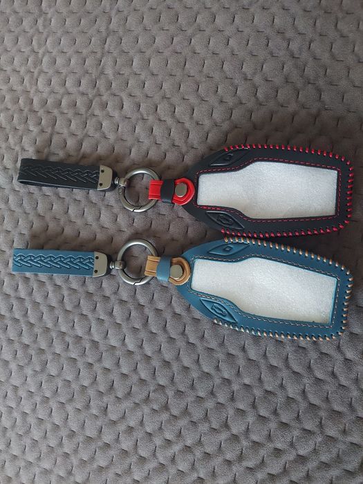 Шкіряний чохол для смарт-ключа. Протиударний.