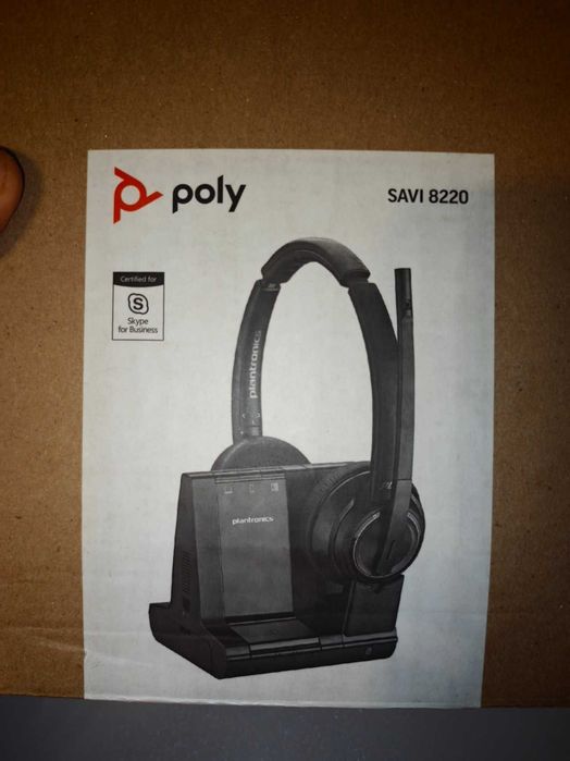 Słuchawki do rozmów na Teams  Poly Savi 8220