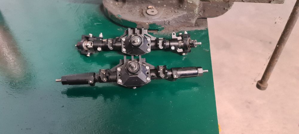 Eixos rc crawler 1/10 alumínio