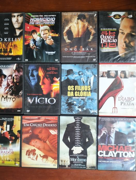 Lote de DVD's vários