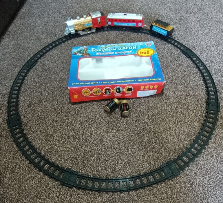 Дитяча залізниця, залізнична дорога, потяг, детская железная дорога