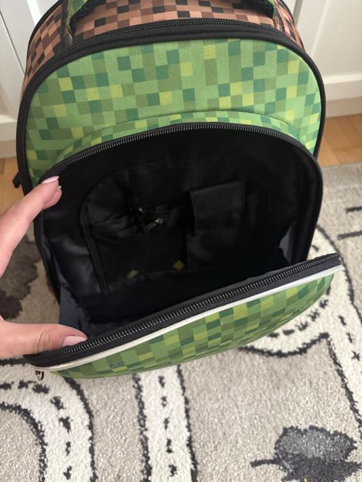 Plecak szkolny w stylu Minecraft firmy Kayokki
