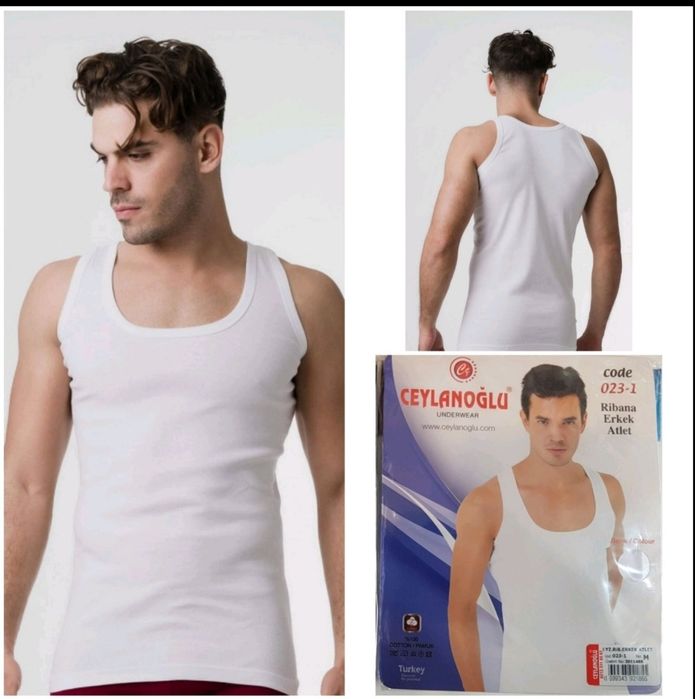 Чоловічі спідні майки і футболки Ceylanoglu Туреччина