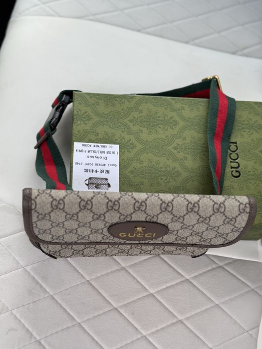 Мужская чоловіча сумка бананка барсетка Gucci Гучі