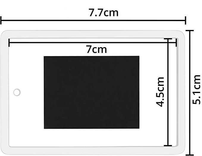 5 imans em acrilico novos para o frigorifico