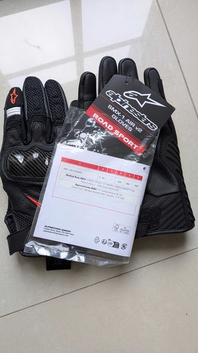 Luvas Alpinestars SMX-1 Air V2 (L) Novas