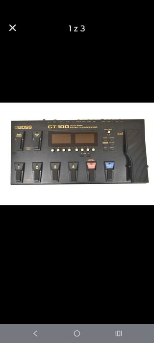 Boss Gt-100 Procesor gitarowy.