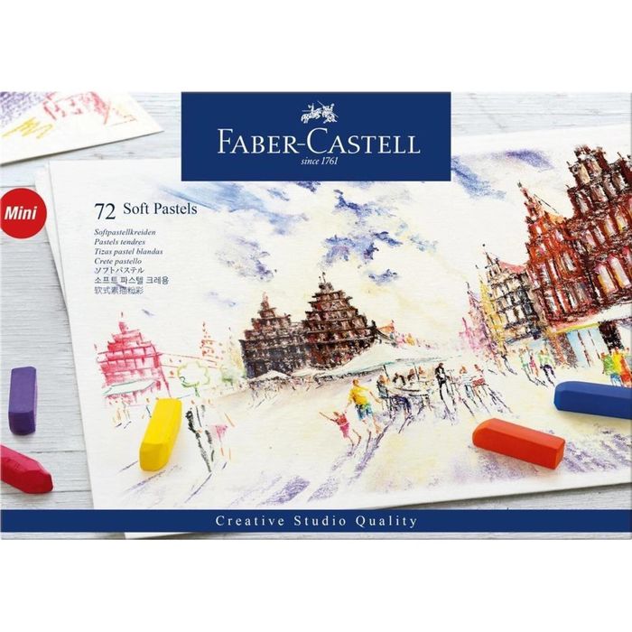 Pastele suche CS mini 72 kolory FABER CASTELL Faber Castell pudełko,