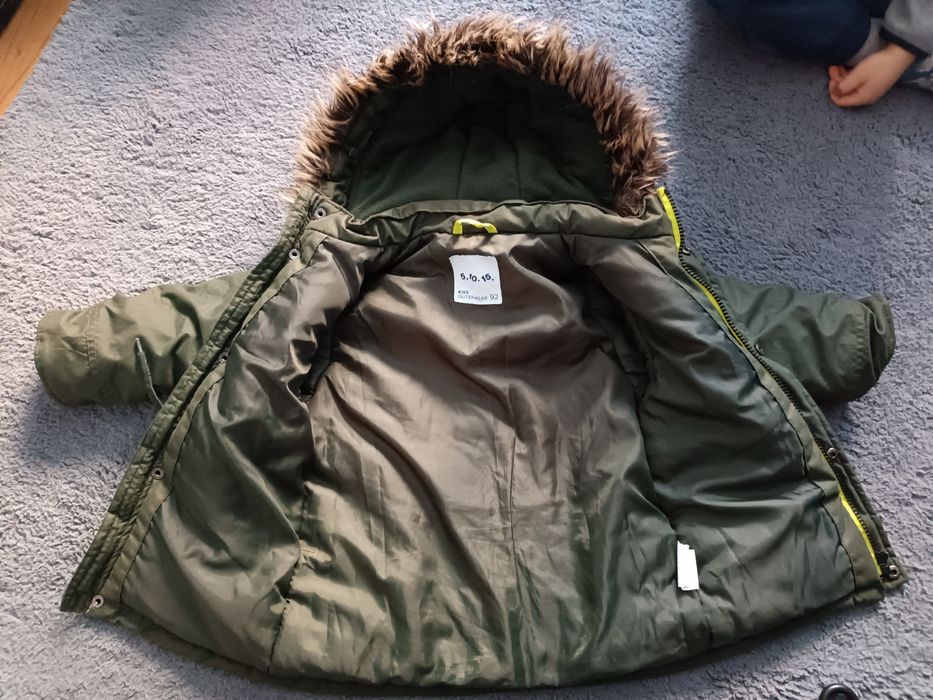 Kurtka parka zimowa bardzo ciepla 5 10 15