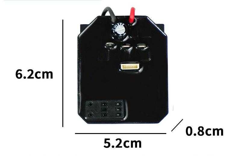 Плата керування контроллер 21в з кнопкой плата управления  21 вольт