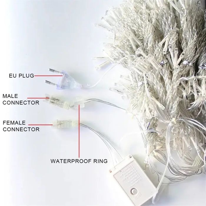 Гірлянда штора світлодіодна