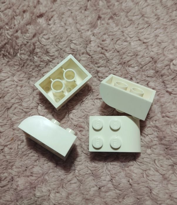 Lego 6215 Skos 2x3 Biały 4 szt. Nowe Promocja