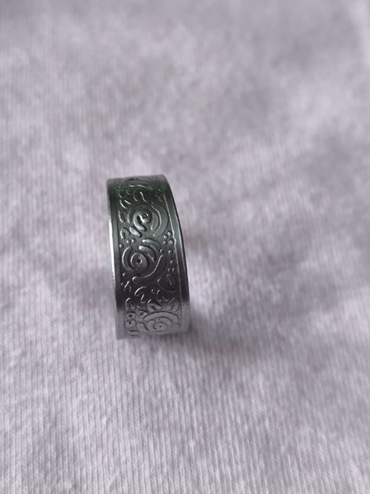 Pierścionek ze stali nierdzewnej rozm 16. 56mm