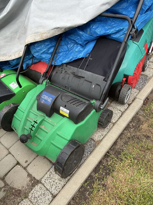 Wertykulator i areator elektryczny z koszem