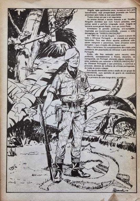 Guerra do Ultramar - MAMASSUMA - Comandos ao Ataque - Lisboa 1977