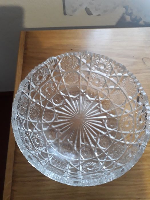 Тарілка хрустальна