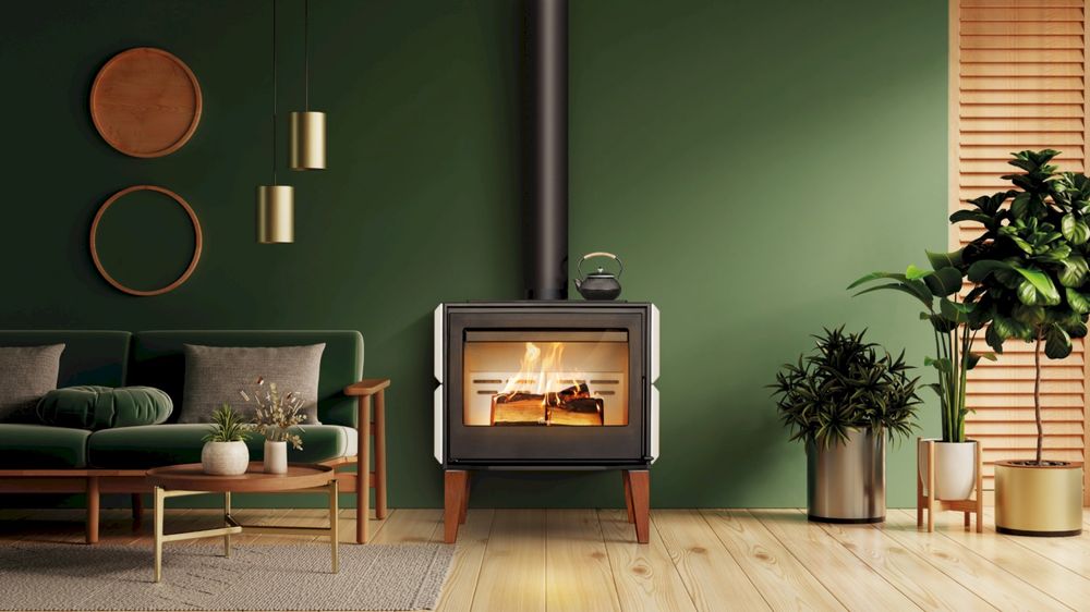 Piec kominkowy , koza  LACUNZA MAULE | Ekodesign |