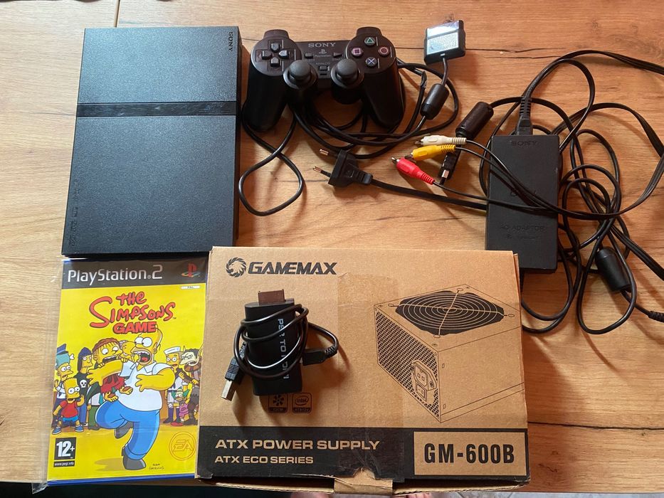 PS2+диск The Simpsons